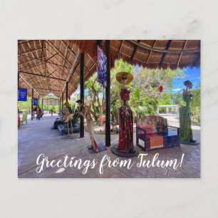 World2Celebrate: Groeten uit Tulum! Briefkaart