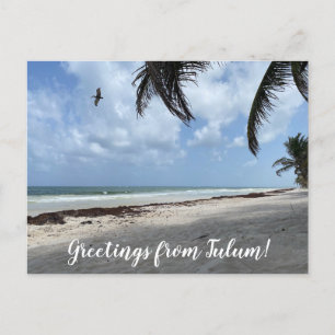 World2Celebrate: Groeten uit Tulum! Briefkaart