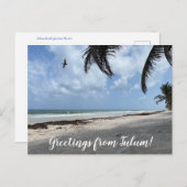 World2Celebrate: Groeten uit Tulum! Briefkaart (Voorkant / Achterkant)