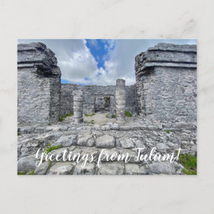 World2Celebrate: Groeten uit Tulum! Briefkaart