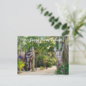 World2Celebrate: Groeten uit Tulum! Briefkaart (Staand voorkant)