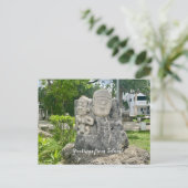 World2Celebrate: Groeten uit Tulum! Briefkaart (Staand voorkant)