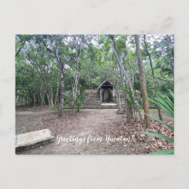 World2Celebrate: Groeten van Yucatán! Briefkaart