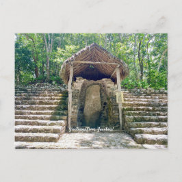 World2Celebrate: Groeten van Yucatán! Briefkaart