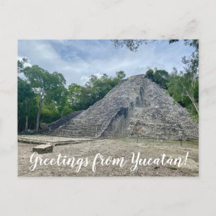 World2Celebrate: Groeten van Yucatán! Briefkaart