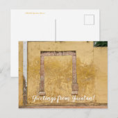 World2Celebrate: Groeten van Yucatán Briefkaart (Voorkant / Achterkant)