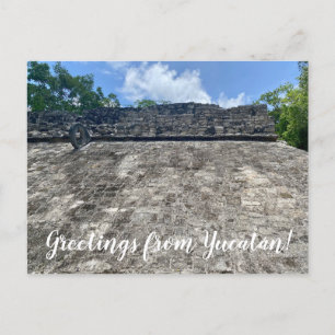 World2Celebrate: Groeten van Yucatán! Briefkaart