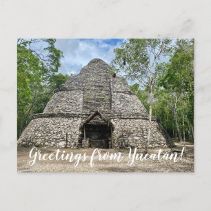 World2Celebrate: Groeten van Yucatán! Briefkaart