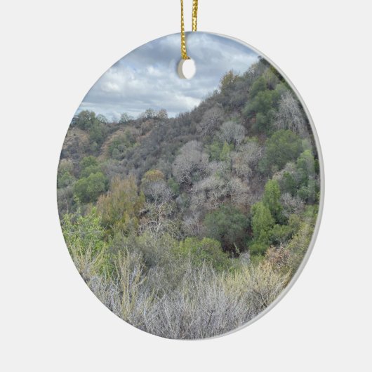 World2Celebrate: Halloween Ghost Trees Keramisch Ornament (Links)