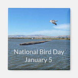 World2Celebrate: Nationale dag van de vogel Magneet