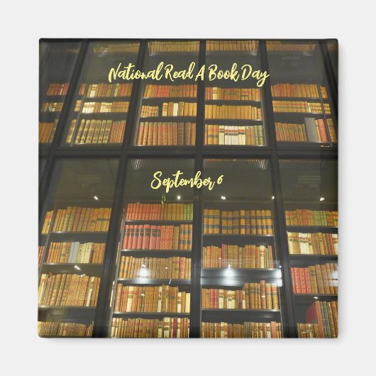 World2Celebrate: nationale leest een boekendag Magneet (Voorkant)