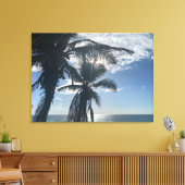 World2Celebrate: Tulum Blues Canvas Afdruk (Insitu (Woonkamer))