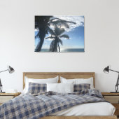 World2Celebrate: Tulum Blues Canvas Afdruk (Insitu (Slaapkamer))