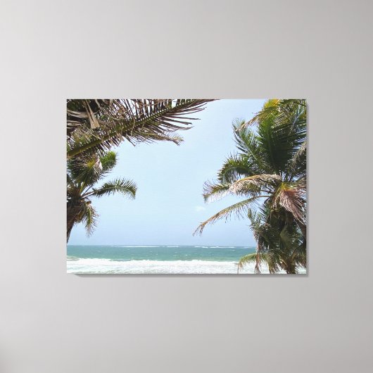 World2Celebrate: Tulum Canvas Afdruk (Voorkant)