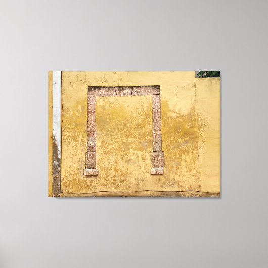 World2Celebrate: Yucatán Gold Canvas Afdruk (Voorkant)