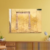 World2Celebrate: Yucatán Gold Canvas Afdruk (Insitu (Woonkamer))