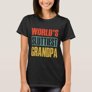 World39s slettste opa grappige vaders dag voor D T-shirt