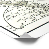 " World: 1970 The Heavens MAP ... Poster (Hoek)