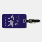 World Adventures - Hier gaan we... Bagagelabel (Voorkant horizontaal)