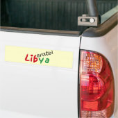 World Affairs_Liberate Libya Bumpersticker (Op Truck)