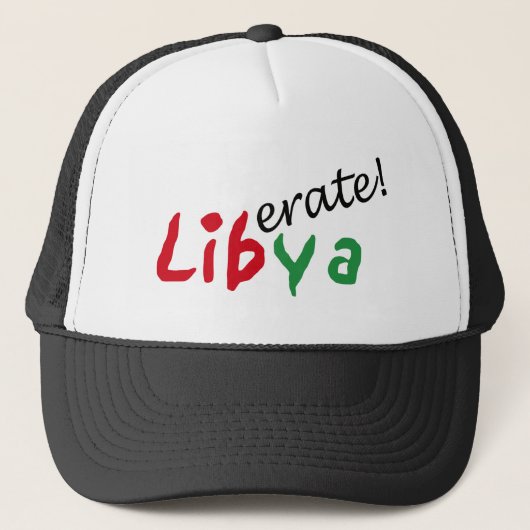 World Affairs_Liberate Libya Trucker Pet (Voorkant)