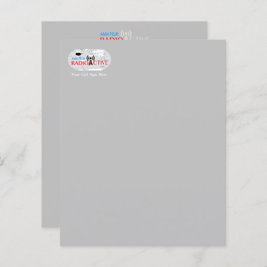 World Amateur Radio Active (Voorkant / Achterkant)