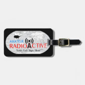 World Amateur Radio Active Bagagelabel (Voorkant horizontaal)
