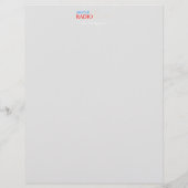 World Amateur Radio Active Briefhoofd (Achterkant)