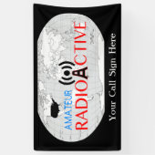 World Amateur Radio Spandoek (Verticaal)