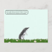 World Animal Day Briefkaart met postzegels (Achterkant)