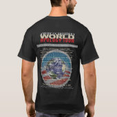 World Apology Tour 2009 T-shirt (Achterkant)