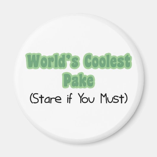 World' s Coolest Pake Magneet (Voorkant)