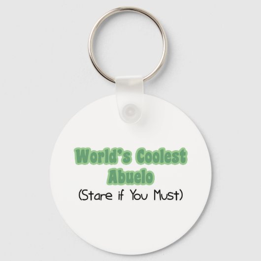 World's koelste Abuelo Sleutelhanger (Voorkant)