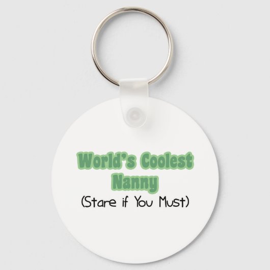 World's koelste nanny sleutelhanger (Voorkant)