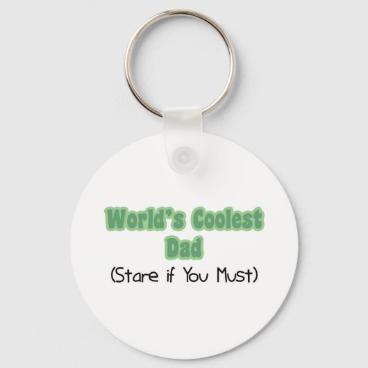 World's koelste pap sleutelhanger (Voorkant)