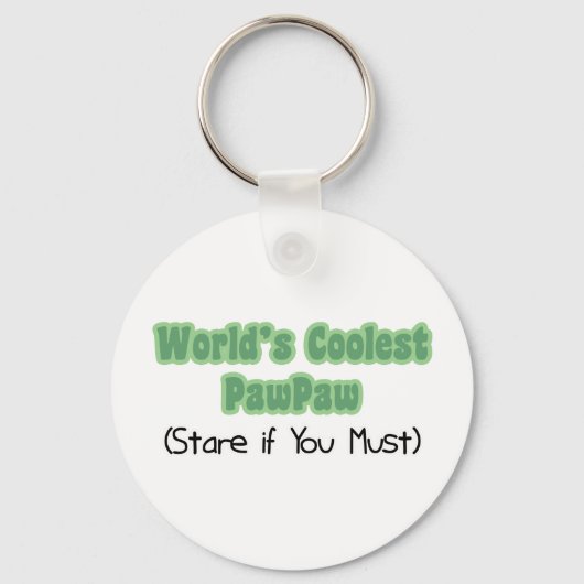 World's koelste PawPaw Sleutelhanger (Voorkant)