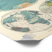 World Atlas Map 2 Poster (Hoek)