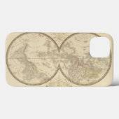 World Atlas Map Case-Mate iPhone Case (Achterkant (horizontaal))
