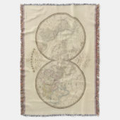 World Atlas Map Deken (Voorkant Verticaal)