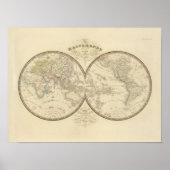 World Atlas Map Poster (Voorkant)