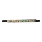 World Atlas Zwarte Inkt Pen (Voorkant)