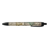World Atlas Zwarte Inkt Pen (Bodem)