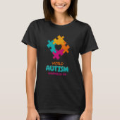 World Autism Awareness 2 April 2023 Autism Cute T-shirt (Voorkant)
