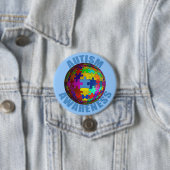 World Autism Awareness Button (In situ)
