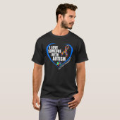 World Autism Awareness Day 2023 - Ik hou van ieman T-shirt (Voorkant volledig)