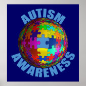 World Autism Awareness Poster (Extra Large) (Voorkant)