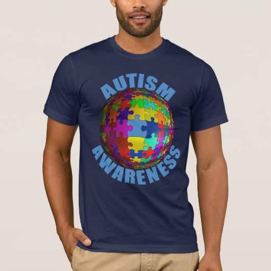 World Autism Awareness T shirt (Voorkant)