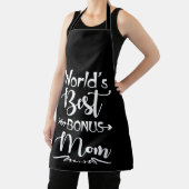 World Best Bonus Mom Ever Cute Stepmom Schort (Insitu)