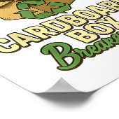 World Best Cardboard Box Breaker Downer Funny Eco Poster (Hoek)