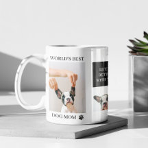 World Best Dog Mam | Collage Dog Foto